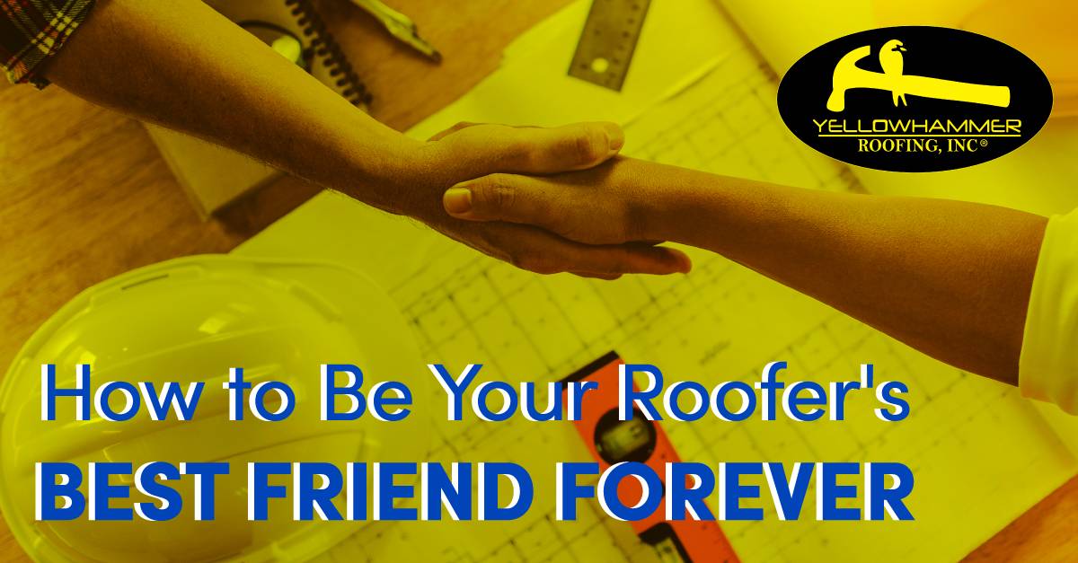 How to Be Your Roofer’s Best Friend Forever