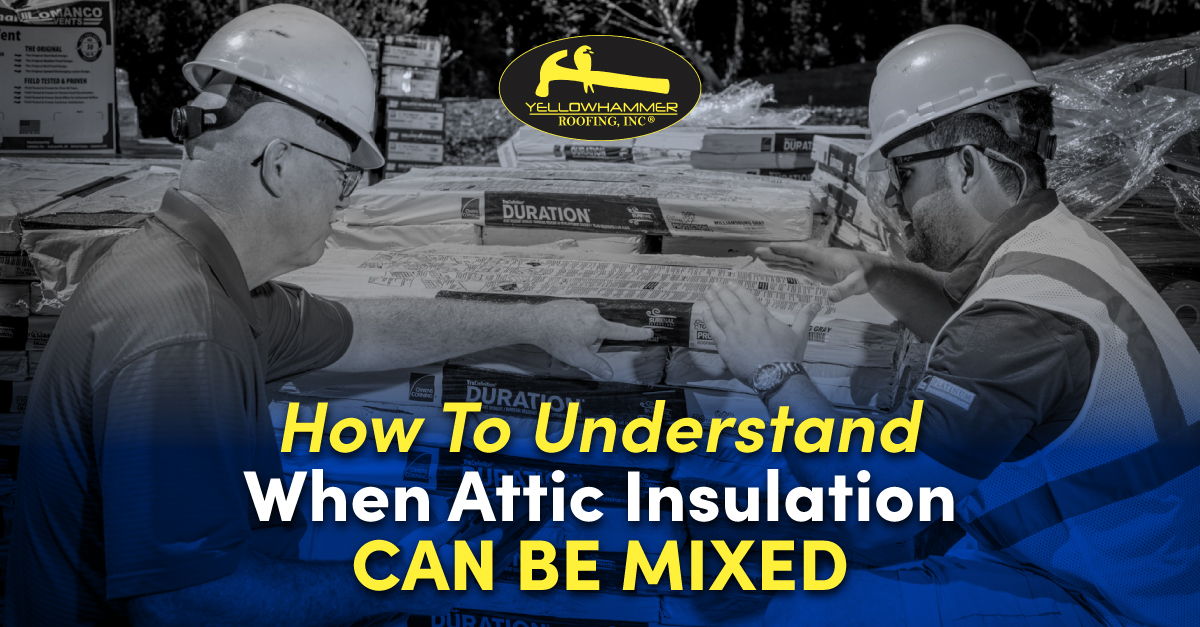 How To Understand When Attic Insulation Can Be Mixed