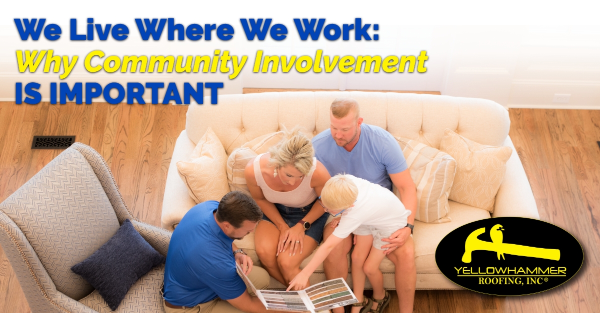 We Live Where We Work: Why Community Involvement Is Important