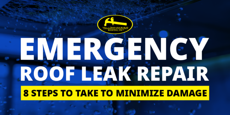 Emergency Roof Leak Repair: 8 Steps to Take to Minimize Damage